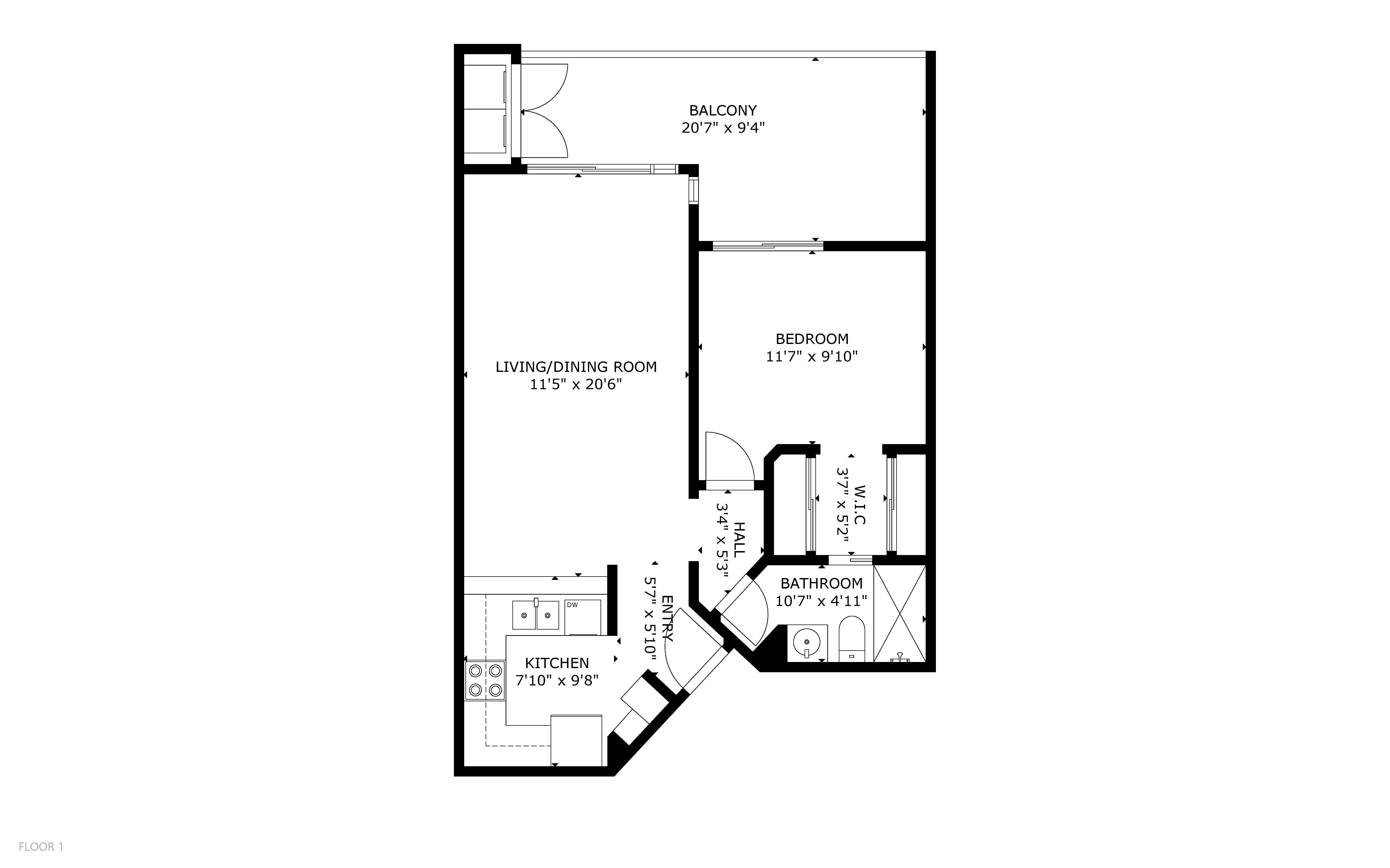 Floor Plan 3790 Florida St AL06